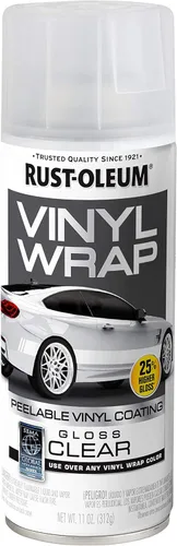 Vista 5 de Rust-Oleum Automotive 352725 Rust-Oleum - Aerosol de envoltura de vinilo, blanco, 11 onzas (paquete de 1)