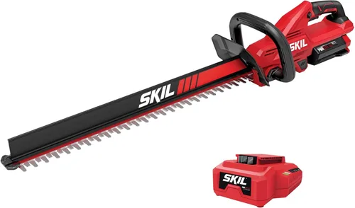 Vista 9 de SKIL PWR CORE 20 Cortasetos de 22 pulgadas, batería de 20 voltios y cargador incluidos - HT2200B-11