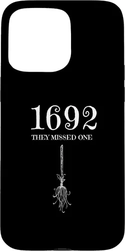 Vista 28 de Funda para iPhone 16 1692 They Missed One Salem Funny Halloween Witch