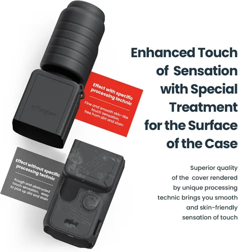 Vista 5 de Funda protectora de silicona para DJI Osmo Pocket 3 Accesorios
