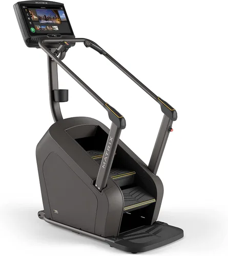 Vista 9 de Matrix Fitness C50 ClimbMill, Low Impact Stair Machine High Calorie Burn, Low Impact Workout, Cardio Endurance Low Ceiling Design, Powerful