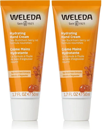 Vista 5 de Weleda Crema de manos calmante para pieles sensibles y almendras, 1.7 onzas