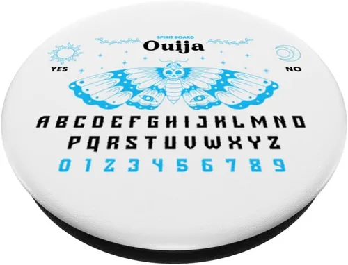 Vista 2 de Ouija Board - PopSockets intercambiables con diseño de polillas ocultas para Halloween