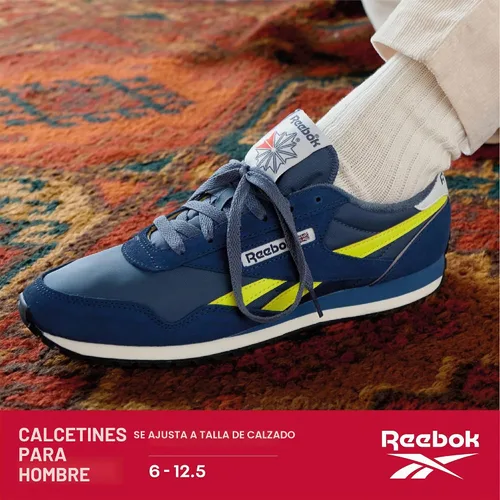 Vista 7 de Reebok Calcetines deportivos acolchados que absorben la humedad, paquete de Todo negro