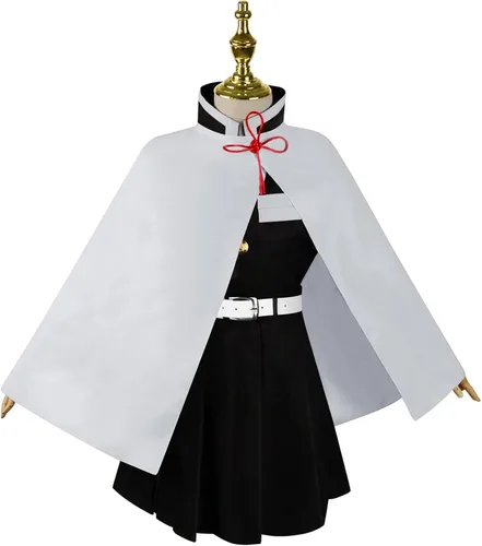 Vista 2 de Conjunto de disfraz de NC disfraz de Demon Slayer vestido de anime para fiesta de Halloween Kamado Nezuko Shinobu Tanjirou Zenitsu para hombre