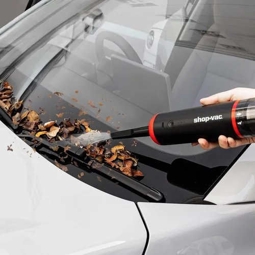 Vista 11 de Shop-Vac Aspiradora de coche y plumero 2 en 1, aspiradora inalámbrica portátil de soplado/succión de 14000 Pa, mini soplador, portátil y ligero
