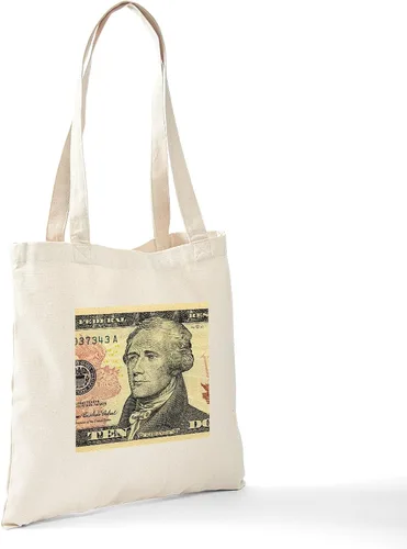 Vista 6 de CafePress Hamilton Thing - Bolsa reutilizable de lona color beige, Caqui, S