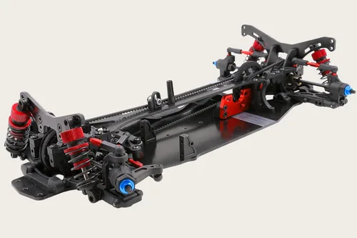Vista 3 de GTBRacing Spec-R S1 1/10 Scale RC Electric Touring Car 4WD Kit de chasis de carrocería (DIY)