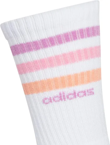 Vista 3 de adidas Women's 3-stripe Crew Socks (3-pair)
