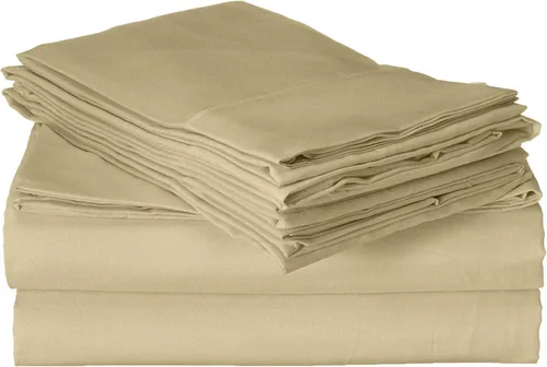 Vista 28 de Home Basics - Juego de sábanas de microfibra cepillada ultra suave de 4 piezas de 2.36 oz/m², hipoalergénico, individual, aguamarina