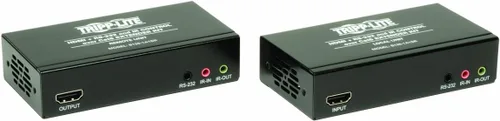 Vista 3 de Tripp Lite - Kit Extensor HDMI sobre Cat5/6 con Control Serial e IR, Transmisor y Receptor de video y audio, 4K x 2K, 1080p @ 24/30 Hz, con un rango