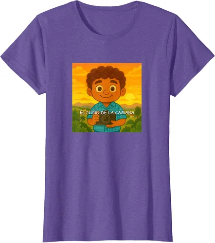 Vista 22 de Camiseta El Niño de la Cámara – Diseño Oficial del Cuento Ilustrado
