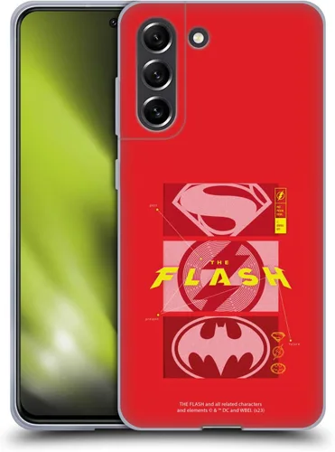 Vista 11 de Head Case Designs Funda de gel suave con licencia oficial de The Flash 2023 Barry Allen Graphics compatible con Samsung Galaxy S21 FE 5G
