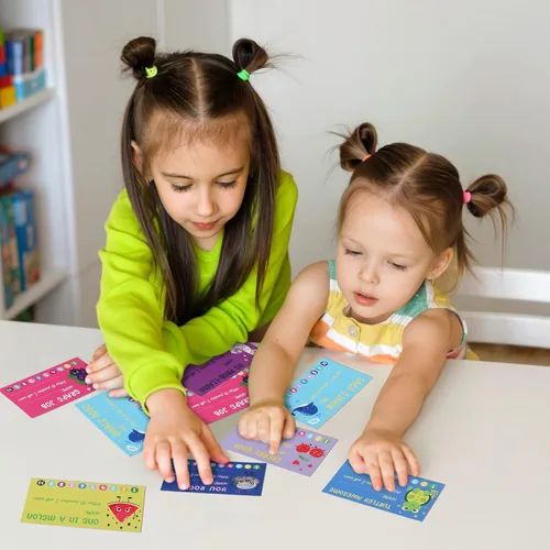 Vista 6 de Teling 200 tarjetas perforadoras de comportamiento con perforador de agujeros, tarjeta de recompensa de comportamiento para estudiantes, aula