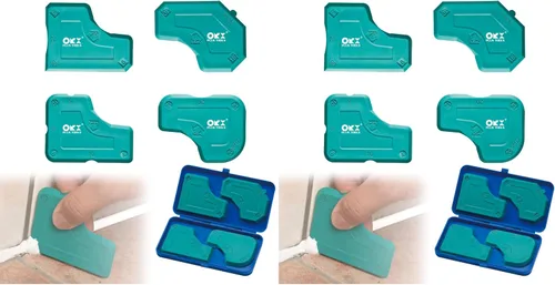 Vista 9 de ORXPLUS Tools Kit adaptador de boquilla para pistola de calafateo (6.5R 10R 13R) con tapas
