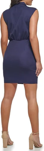 Vista 3 de GUESS Vestido tipo camiseta con botones para mujer