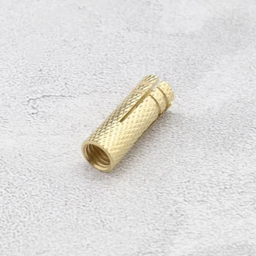 Vista 5 de Create idea 20 piezas M8 de anclajes de latón para anclaje de pared de expansión, perno de expansión, accesorios de fijación de enchufe de latón