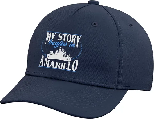 Vista 10 de Born in Amarillo Adjustable Baseball Hat
