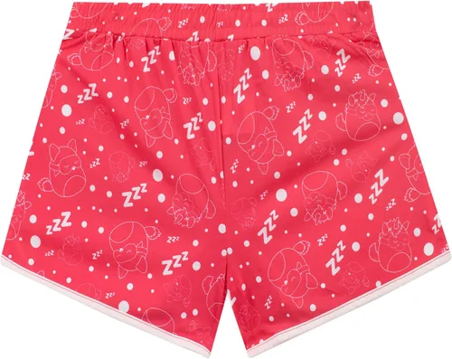 Vista 6 de Squishmallows Conjunto de pijama corto para niñas, color rosa, 7, Rosado