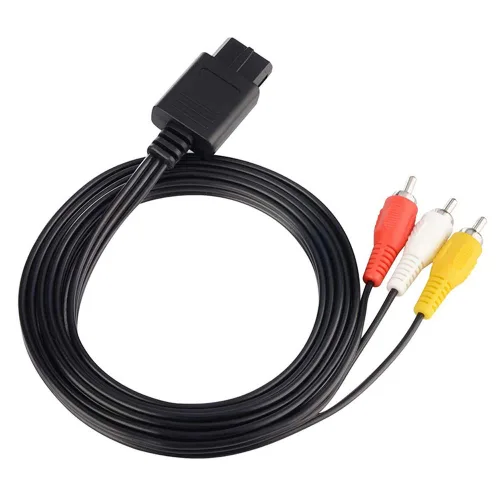 Vista 5 de WiCareYo AC Power Adapter Wall Charger Power Supply with AV cable for NES SNES Genesis1