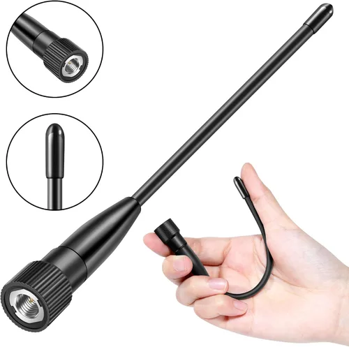 Vista 6 de Antena LoRa de 915MHz de Slinkdsco con 10dBi de ganancia, antena omnidireccional SMA macho de largo alcance de 17cm (2 juegos), Meshtastic