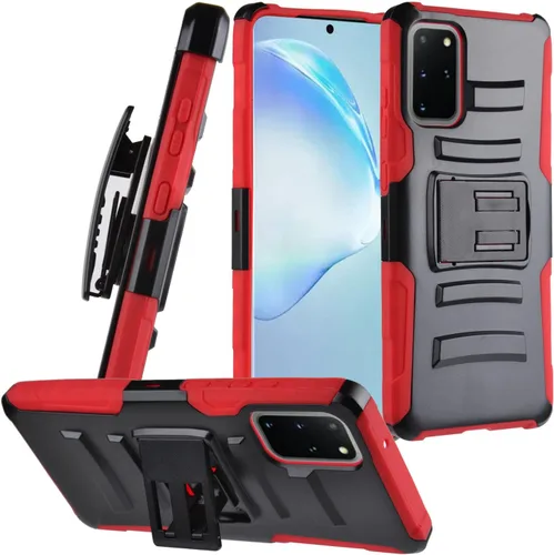 Vista 10 de Para Samsung Galaxy S20 Plus, Galaxy S20+ 6.7" (SM-G985) - Funda para teléfono con imagen a prueba de golpes - AD1 mármol negro
