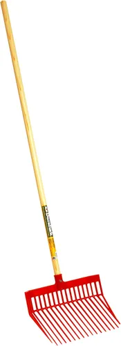 Vista 7 de Little Giant® DuraFork Horca de Heno Horca para Estiércol Horca Estable de Policarbonato con Púas Anguladas Azul Baya