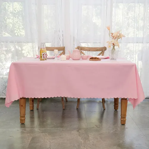 Vista 18 de JYFLZQ Mantel redondo negro de 70 pulgadas para mesas de 4 pies, lavable a máquina, duradero, tela de poliéster gruesa, para fiestas, banquetes