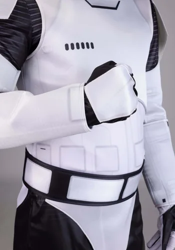 Vista 3 de Disfraz Deluxe Adulto Stormtrooper de la Primera Orden Star Wars Multicolor