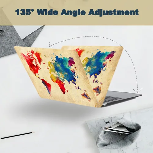 Vista 68 de Funda compatible con MacBook Air de 11 pulgadas 2015-2010 A1465 A1370, diseño impreso de plástico para laptop, carcasa protectora Air de 11.6