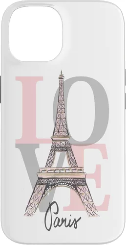 Vista 4 de Funda para iPhone 16 Paris Eiffel Tower - Love Paris Cute Trendy