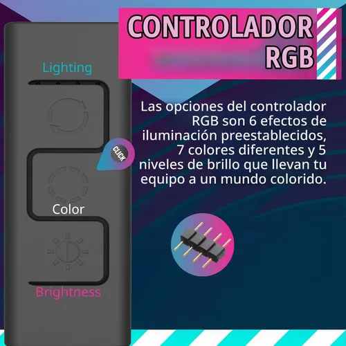 Vista 6 de Cooler Master i71C RGB para el enfriador de aire Intel CPU, aletas de aluminio negro anodizado