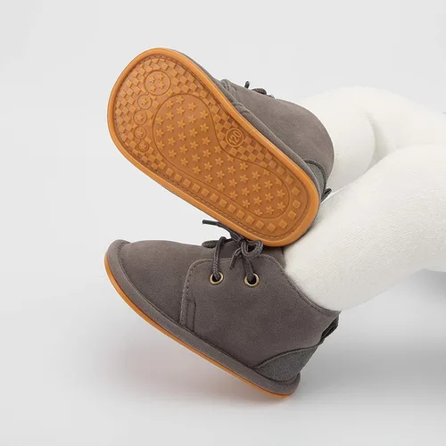 Vista 6 de Zapatos deportivos de lona antideslizantes para bebés y niños pequeños, zapatos de cuna para recién nacidos