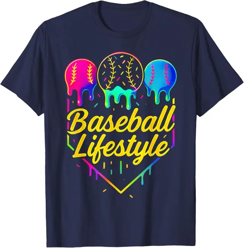 Vista 72 de Baseball Life Style 101 - Camiseta de béisbol para jóvenes