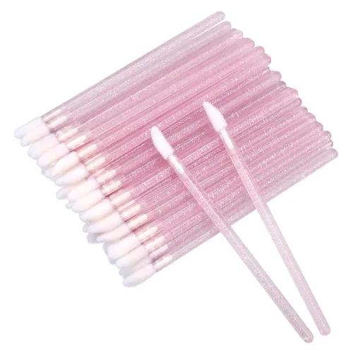 Vista 18 de G2PLUS 100 aplicadores de brillo de labios, cepillos de labios desechables, aplicadores de brillo de labios, aplicadores de brillo de labios