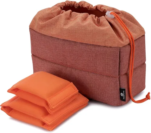 Vista 19 de Bolso a prueba de golpes Koolertron para cámaras DSLR o SLR. Separadores acolchados para personalizar el bolso.