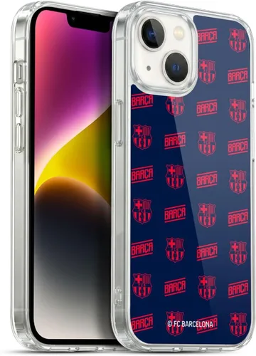 Vista 182 de Head Case Designs Funda de gel suave con licencia oficial del FC Barcelona Barca Crest Graphics [protección de grado militar] compatible con Apple