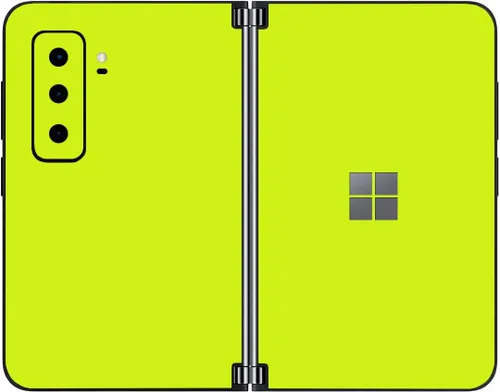 Vista 52 de SopiGuard Skin para Microsoft Surface Duo 2 2ª generación de borde a borde de paneles delanteros y traseros de vinilo (piedra de ladrillo)