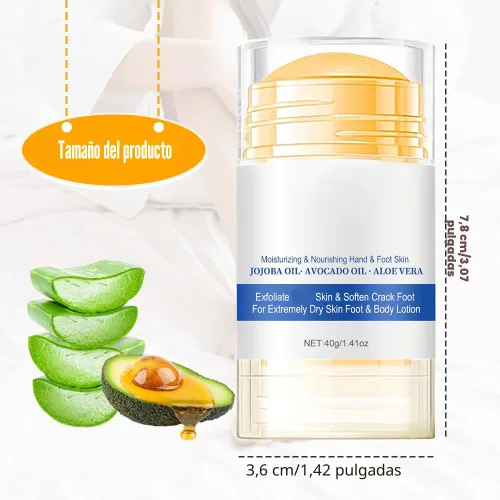 Vista 2 de Crema Hidratante y Anti-Grietas para Pies con 60% de Urea, Crema Hidratante y Relajante para Pies Mejorada 2025 y Alivia la Grieta y Sequedad, Crema
