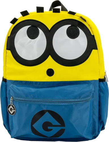 Vista 18 de AI ACCESSORY INNOVATIONS K-Pop Demon Hunters - Mochila de 16 pulgadas para niñas, con un Derby de cara grande con orejas 3D y bordado, dije de bolsa
