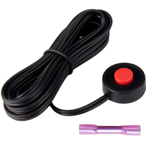 Vista 15 de FARBIN Botón de Presión de Bocina con Conector Rápido, Interruptor Momentáneo con 3 Metros de Cable, Interruptor de Botón Redondo con Tapa Roja
