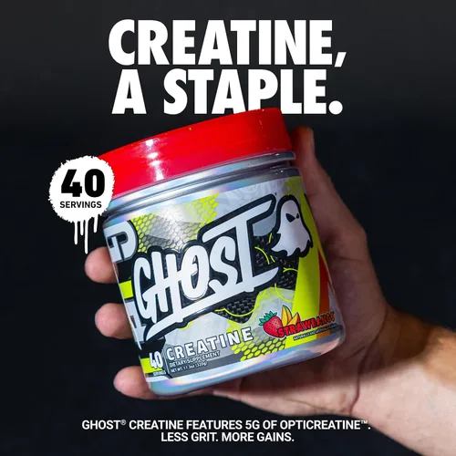 Vista 2 de GHOST Creatine Monohydrate Powder, 5G OptiCreatine - Strawbango