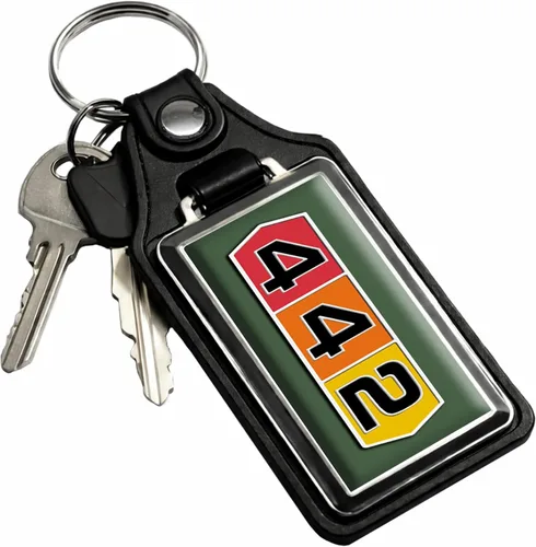 Vista 71 de Brotherhood Car Key Chain for Cutlass - Classic Models Keychain for Men and Women Gift Key Ring