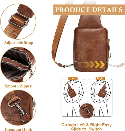 Vista 3 de INICAT Riñoneras para mujer, riñoneras de moda, bolsa pequeña con correa ajustable para viajes y deportes