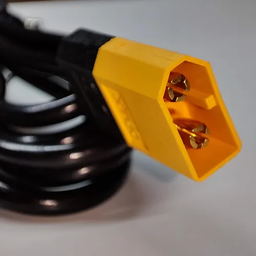 Vista 2 de Avata FPV - Cable de alimentación XT60 a CC para DJI Avata Fly Smart Combo FPV Goggles V2, FPV Goggles Battery 1.2M/47inch