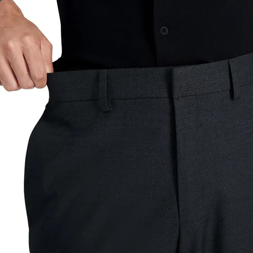 Vista 4 de Kenneth Cole REACTION Pantalón de vestir ajustado de tejido elástico para hombre