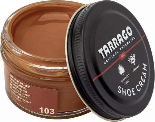 Vista 65 de Betún para zapatos Tarrago, de color plata brillante, 1.69 fl. Oz.
