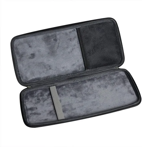 Vista 5 de Hermitshell Funda rígida de viaje para Apple Magic Keyboard MLA22LL/A Bluetooth (PU, negro)