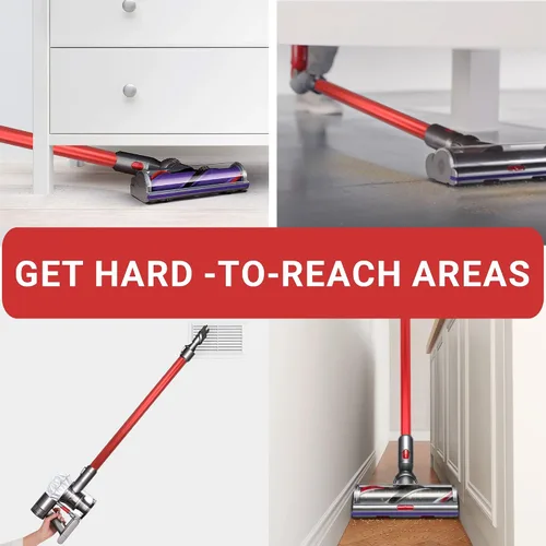 Vista 5 de Compatible con Dyson Wand, varita de liberación rápida, para aspiradora inalámbrica V7, V8, V10, V11 V15, repuesto de tubo de vacío (azul)