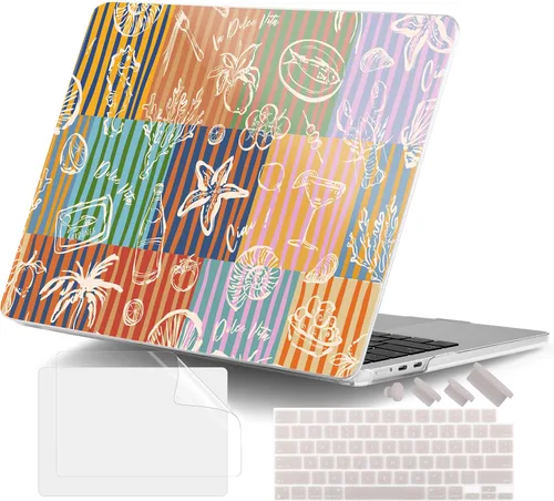 Vista 27 de DONGKE Funda compatible con M5 MacBook Air de 15 pulgadas 2026 2025-2023 A3448 A3241 A3114 A2941 M4 M3 M2 Pantalla de retina líquida Touch ID